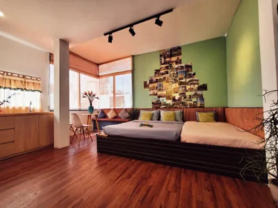 Deluxe Triple Room — Coucou Homestead I - Homestay & Dorm District 1